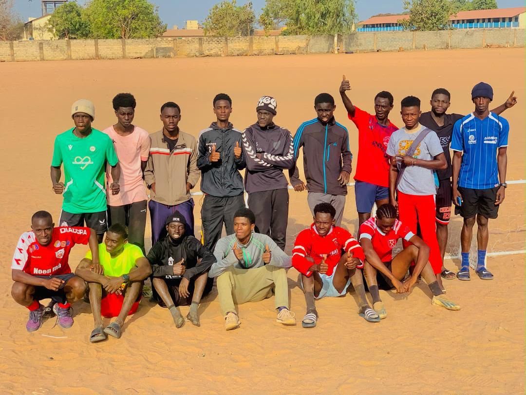 African youth team group photo