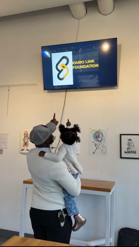 KairoLink Foundation logo at event